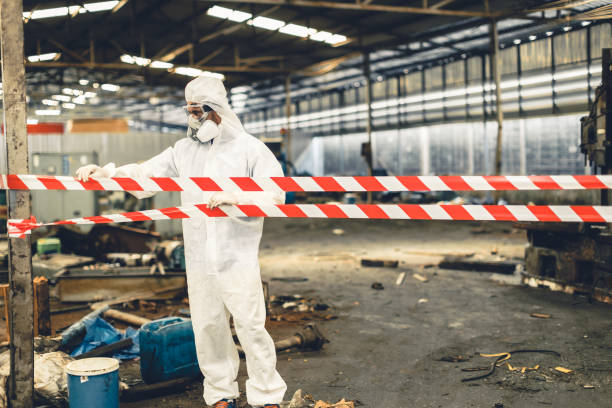 Professional Unattended Death Cleanup technician working in Decatur, GA